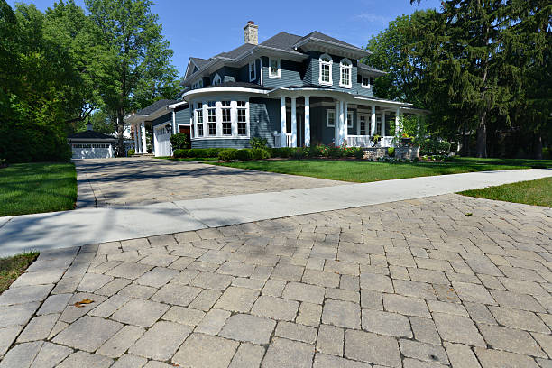 Residential Paver Driveway in Noble, OK
